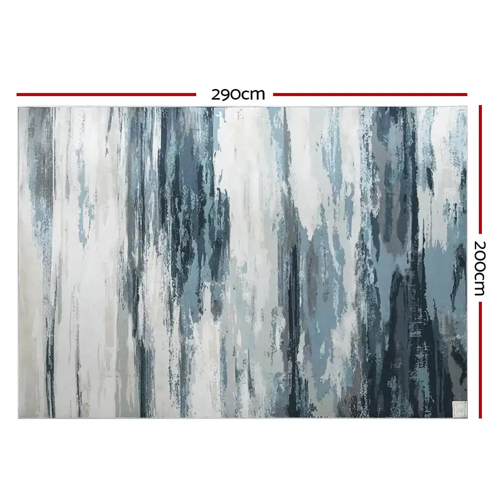 Artiss Floor Rug 200x290 Washable Mat Carpet Short Pile Poca - Home & Garden > Rugs