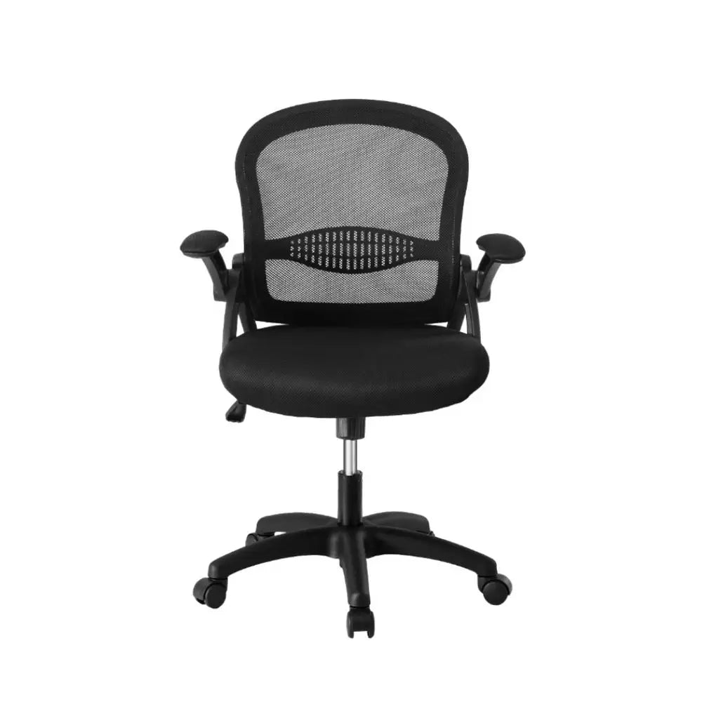 Artiss Mesh Office Chair Computer Gaming Desk Chairs Work Study Mid Back - Furniture > Office > Office & Desk Chairs