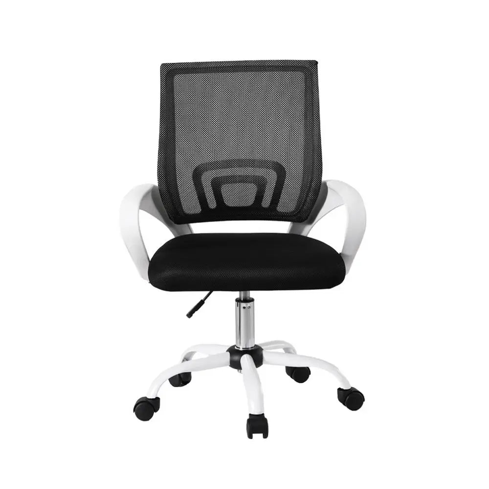 Artiss Office Chair Mesh Computer Gaming Desk Chairs Work Study Mid Back - Furniture > Office > Office & Desk Chairs