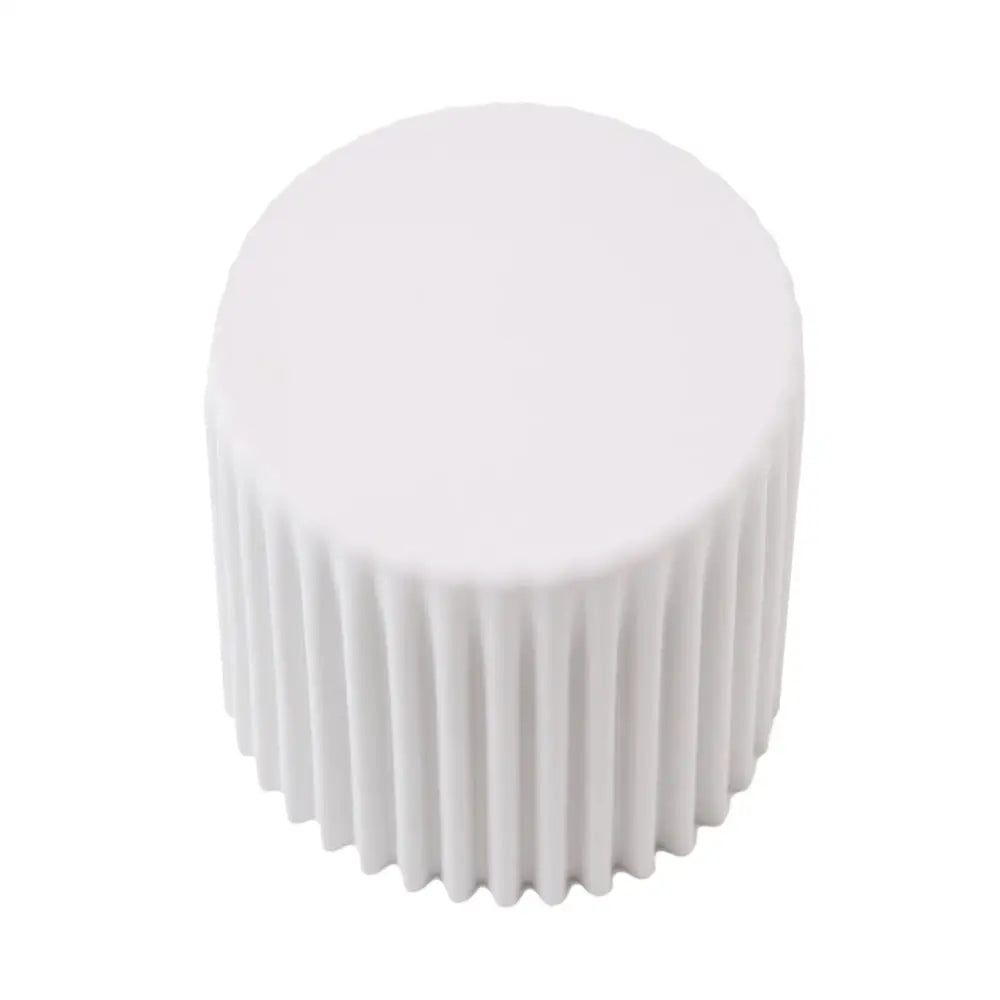 Artiss Set of 4 Cupcake Bar Stools Stackable Foot Stool White - Furniture > Bar Stools & Chairs > Table & Bar Stools