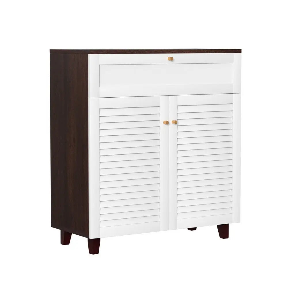 Artiss Shoe Rack Cabinet Shoes Storage Drawer 16 Pairs - Furniture > Living Room > Shoe Storage