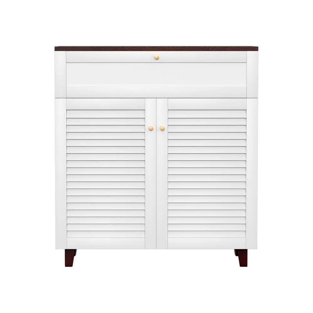 Artiss Shoe Rack Cabinet Shoes Storage Drawer 16 Pairs - Furniture > Living Room > Shoe Storage