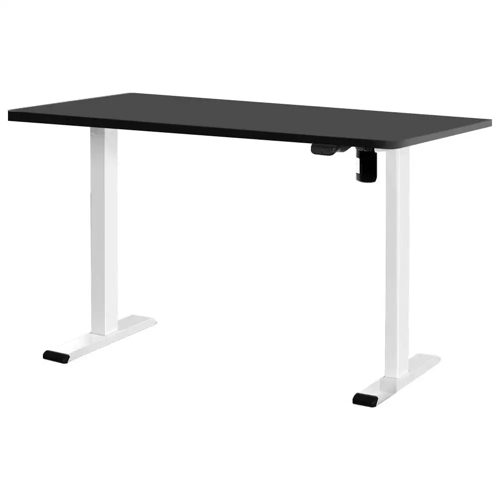 Artiss Standing Desk Motorised Sit Stand Desks Black 140CM - Furniture > Office