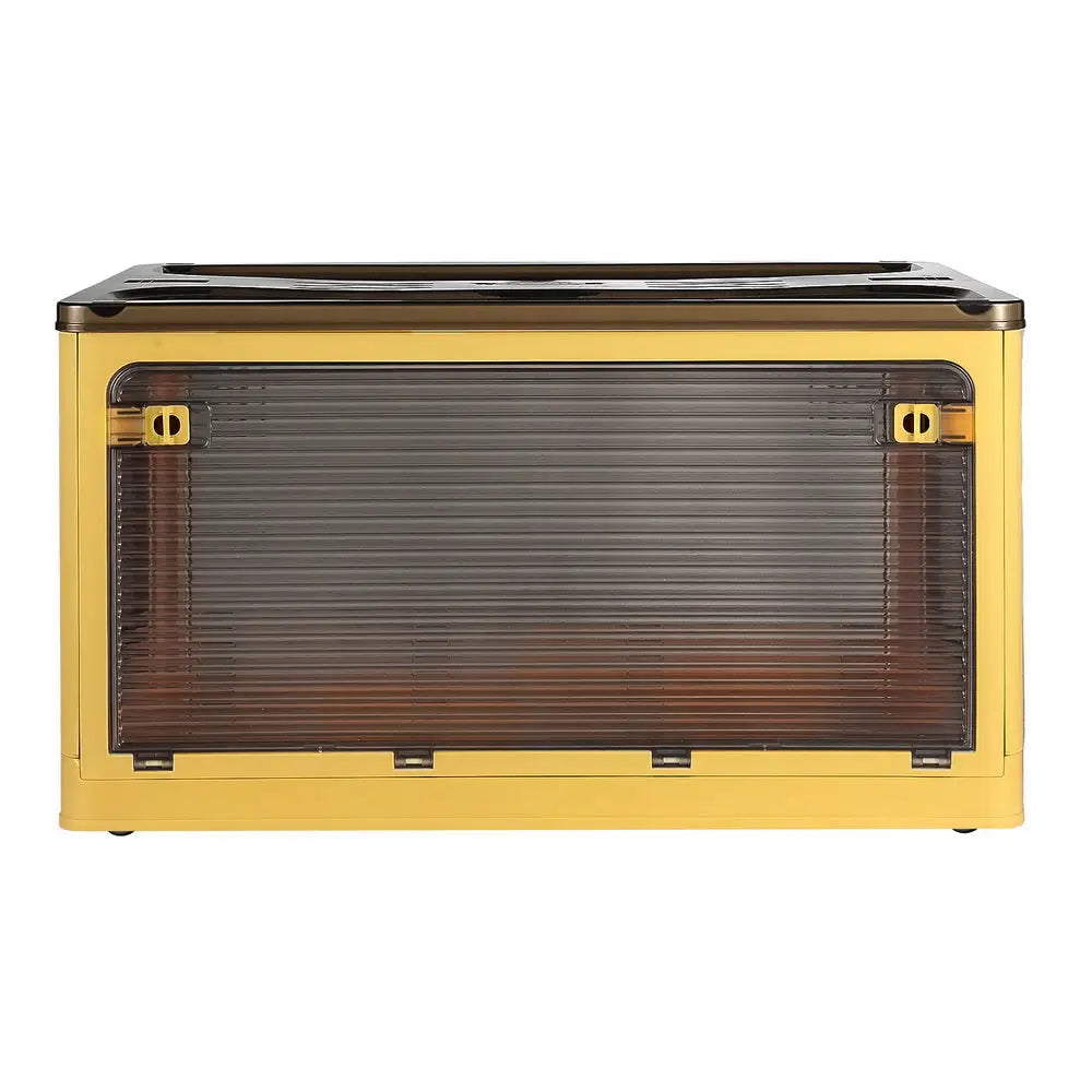 Artiss Storage Foldable Stackable Large 5 Sides Open Transparent 115L - Home & Garden > Storage