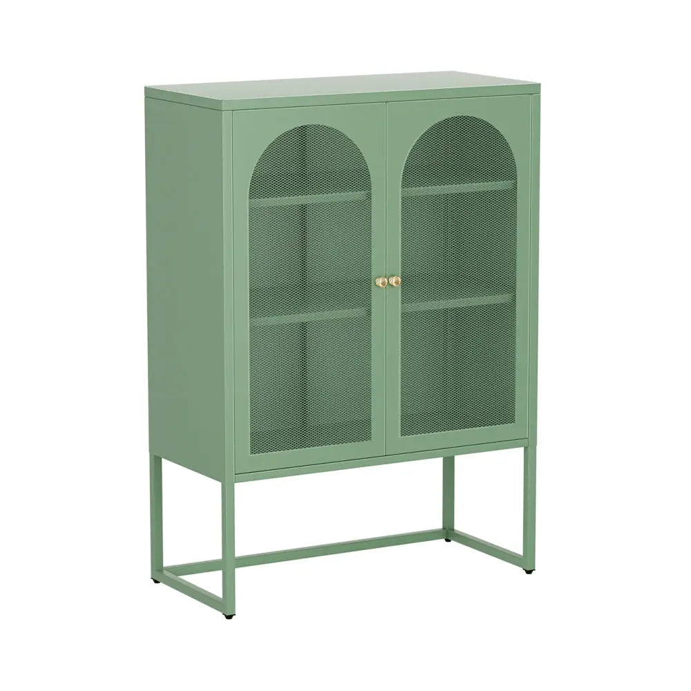 ArtissIn Buffet Sideboard Metal Cabinet - ELMA Green - Furniture > Dining > Buffets & Sideboards