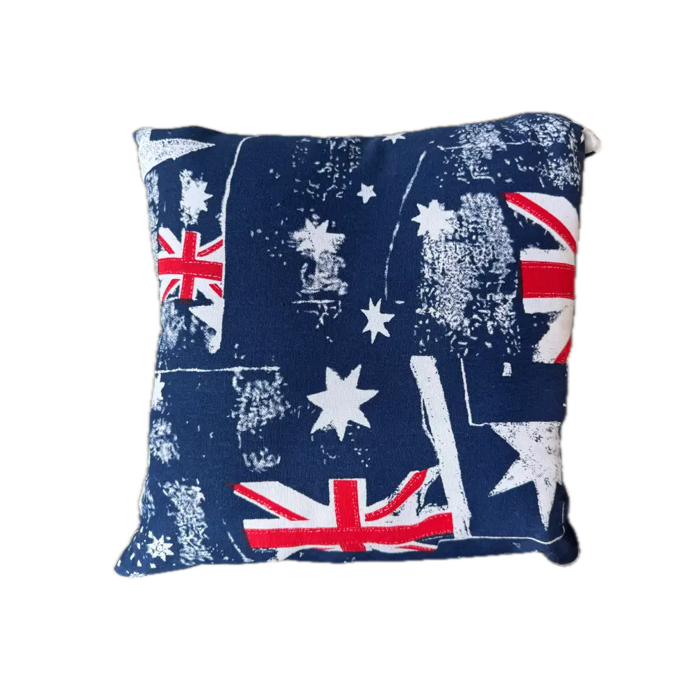 Australia Flag Pillow Cushion Cover Souvenir Australian Day - Home & Garden > Bedding > Pillowcases