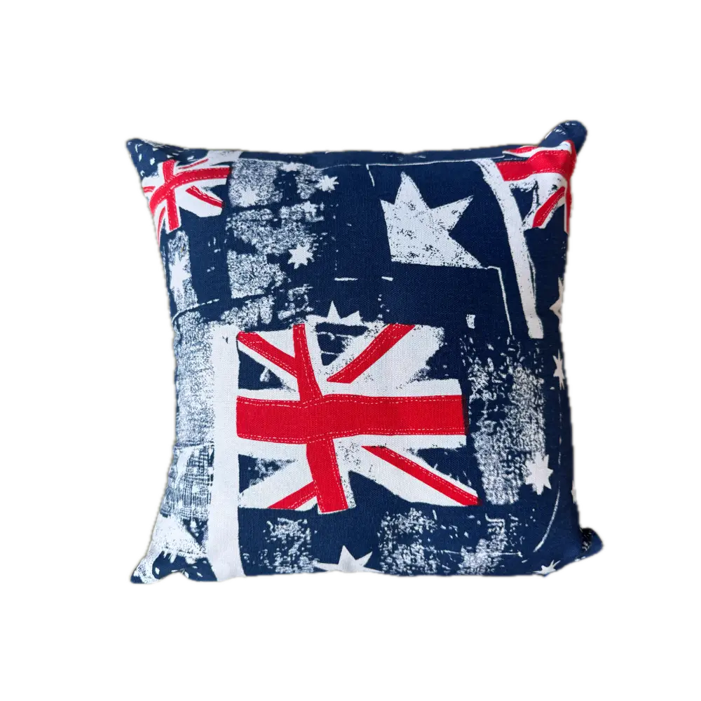 Australia Flag Pillow Cushion Cover Souvenir Australian Day - Home & Garden > Bedding > Pillowcases