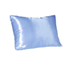 Bambury Satin Standard Pillowcase Blue Haze - Home & Garden > Bedding > Pillowcases