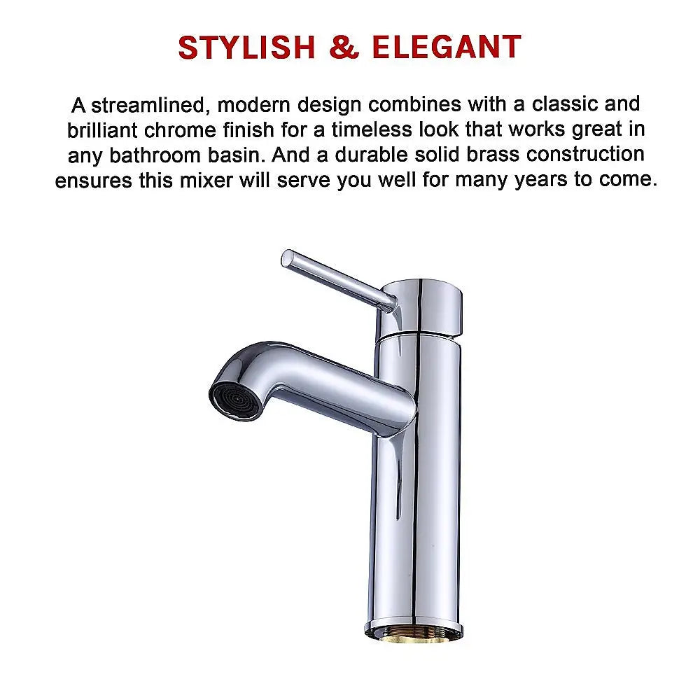 Basin Mixer Tap Faucet -Kitchen Laundry Bathroom Sink - Furniture > Bathroom > Tap & Sink Accessories