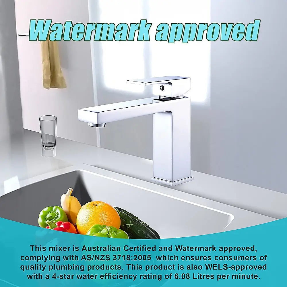 Basin Mixer Tap Faucet -Kitchen Laundry Bathroom Sink - Furniture > Bathroom > Tap & Sink Accessories