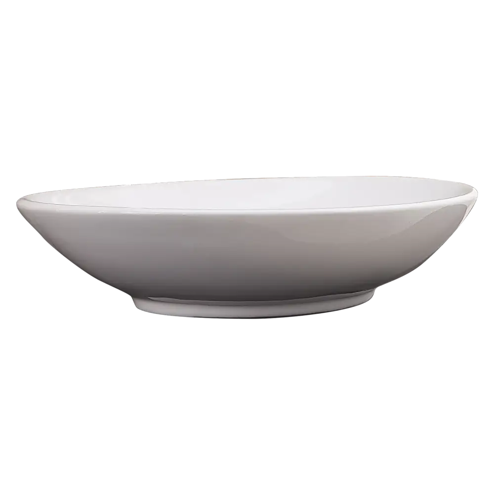 Bathroom Ceramic Oval Above Countertop Basin for Vanity - Furniture > Bathroom > Sinks