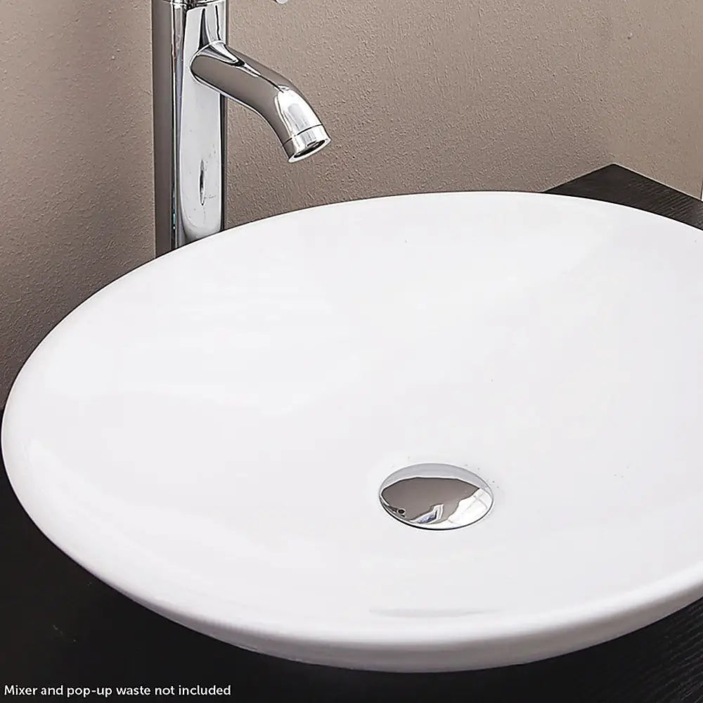 Bathroom Ceramic Oval Above Countertop Basin for Vanity - Furniture > Bathroom > Sinks