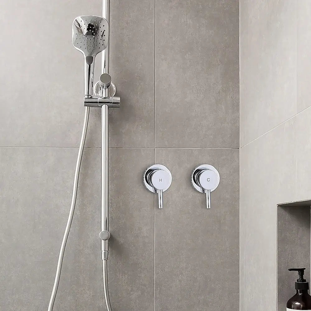 Bathroom Shower Bath Hot and Cold Mixer WATERMARK Certified in Chrome - Furniture > Bathroom > Tap & Sink Accessories