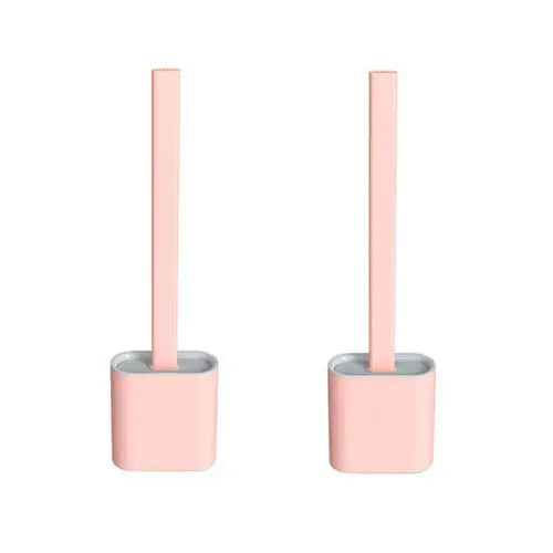 Bathroom Silicone Bristle Toilet Brush Creative Cleaning Flex Revolutionary - Home & Garden > Bathroom Accessories >
