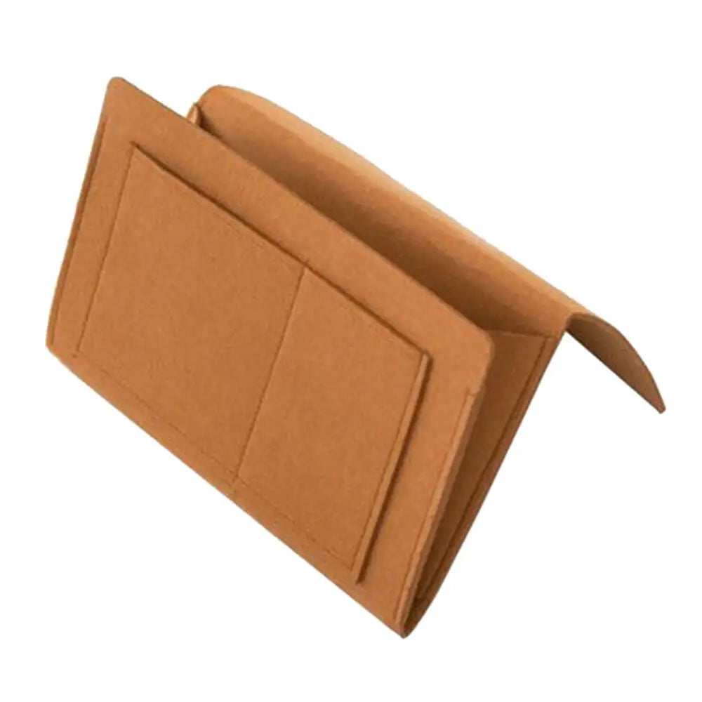 Bed Organiser Bed Caddy Sofa Organiser Bedside Organiser Book Magazines Organiser Khaki - Home & Garden > Storage