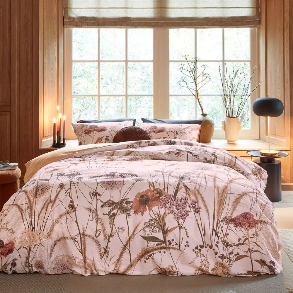Bedding House Cely Multi Cotton Floral Quilt Cover Set Queen - Home & Garden > Bedding > Duvet Covers