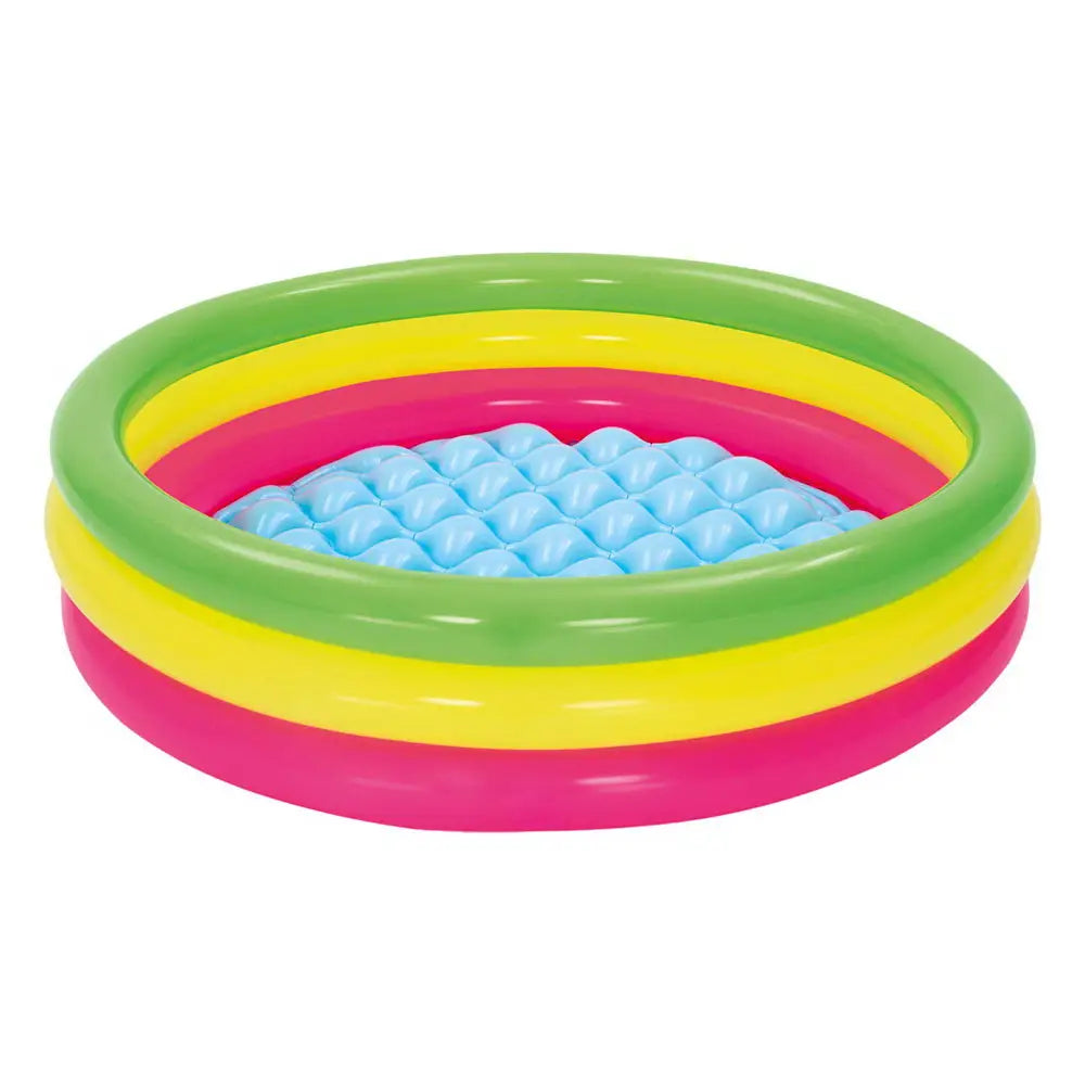 Bestway Kids Inflatable Pool Above Ground Round Splash Pool 102x102x25cm - Home & Garden > Pool & Accessories >
