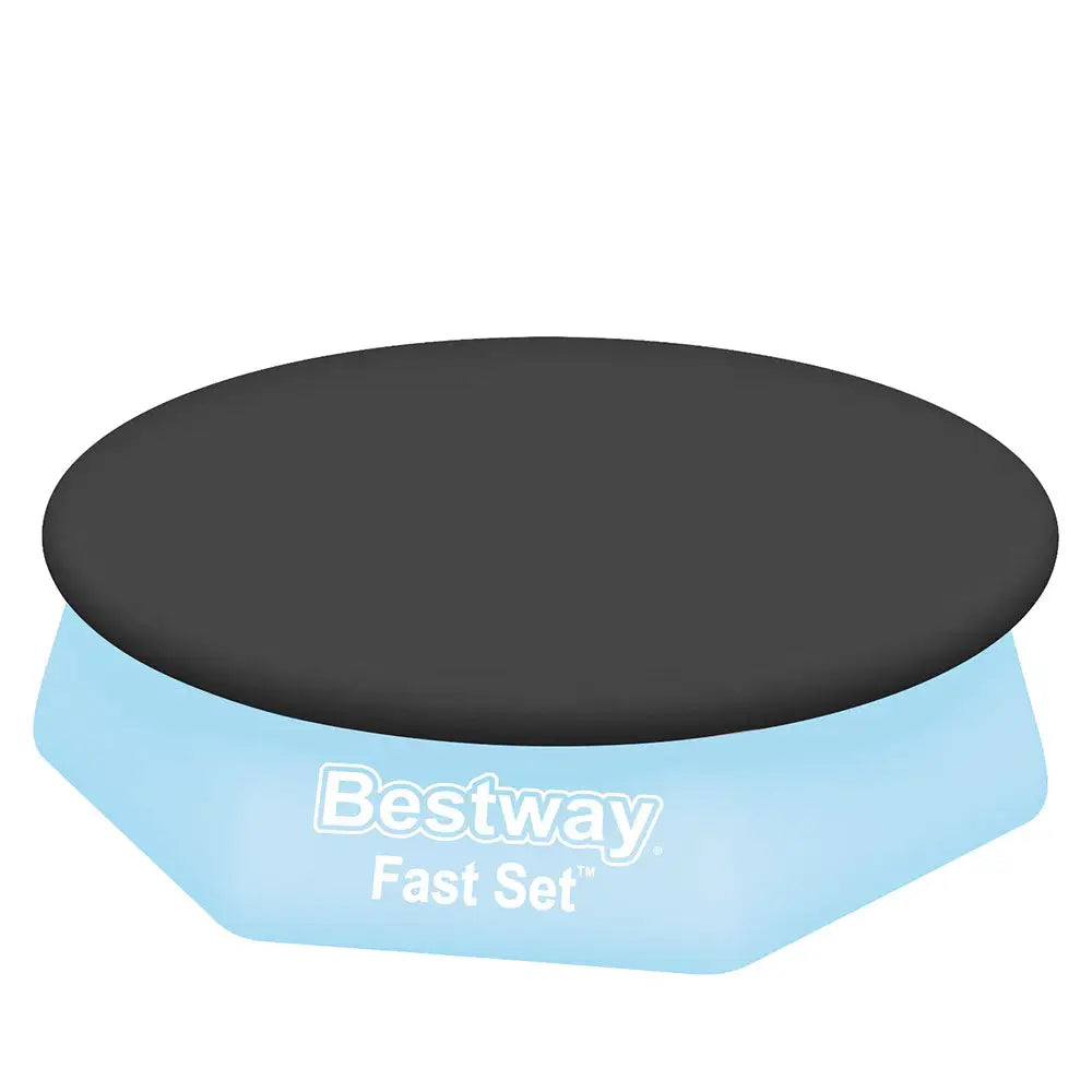 Bestway Pool Cover Fits 2.44m Above Ground Swimming Pool PVC Blanket - Home & Garden > Pool & Accessories > Pool Covers
