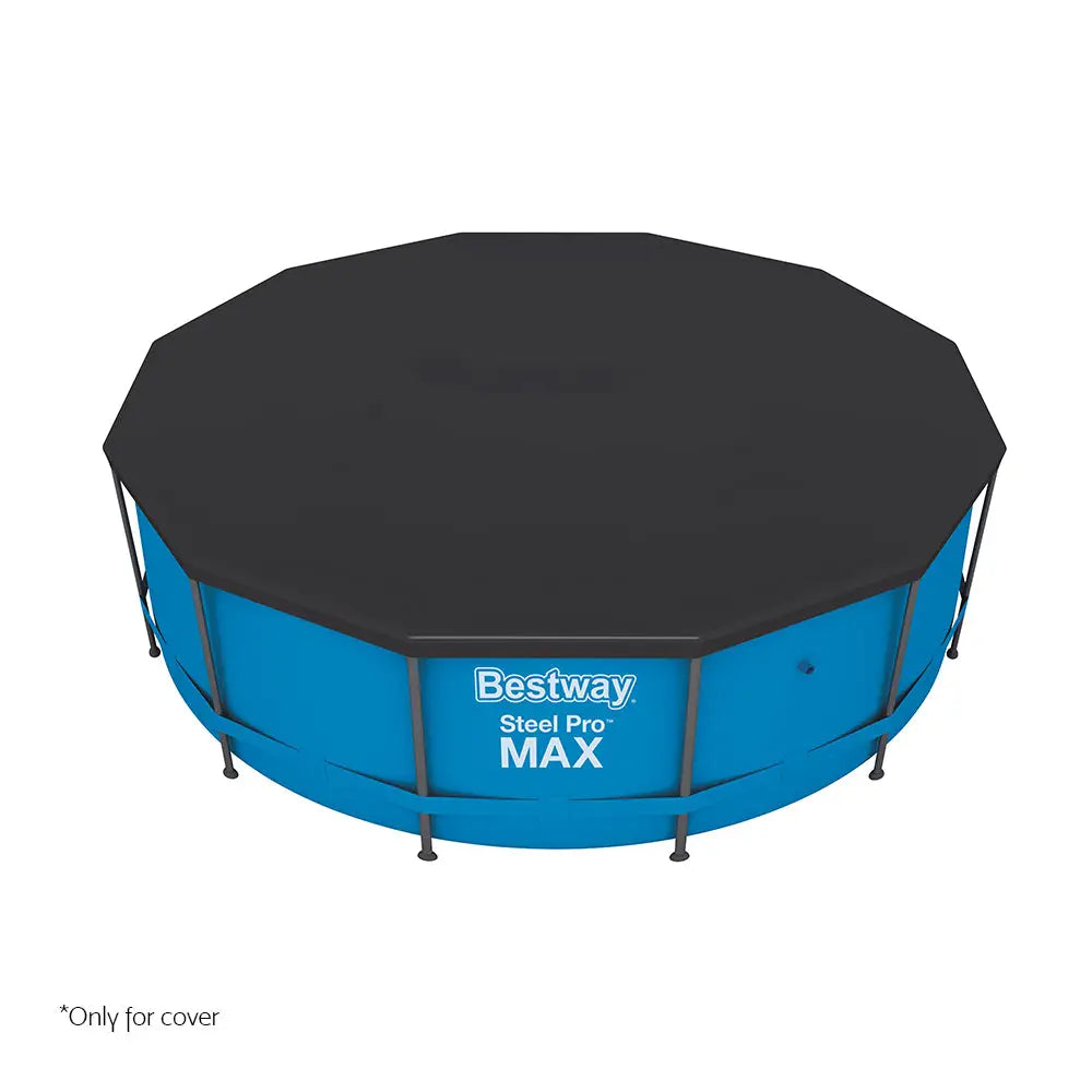 Bestway Pool Cover Fits 3.66m/12ft Round Swimming Pool PVC Blanket 3.7m - Home & Garden > Pool & Accessories > Pool