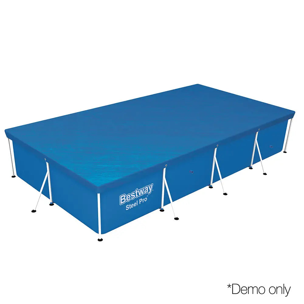 Bestway Pool Cover Fits 4.04x2.12m Above Ground Swimming Pool PE Blanket - Home & Garden > Pool & Accessories > Pool