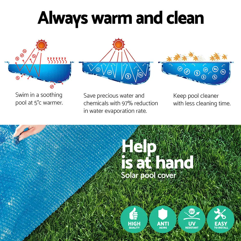 Bestway Pool Cover Solar Fits 4.17m Round Above Ground Swimming Pool Blanket - Home & Garden > Pool & Accessories >