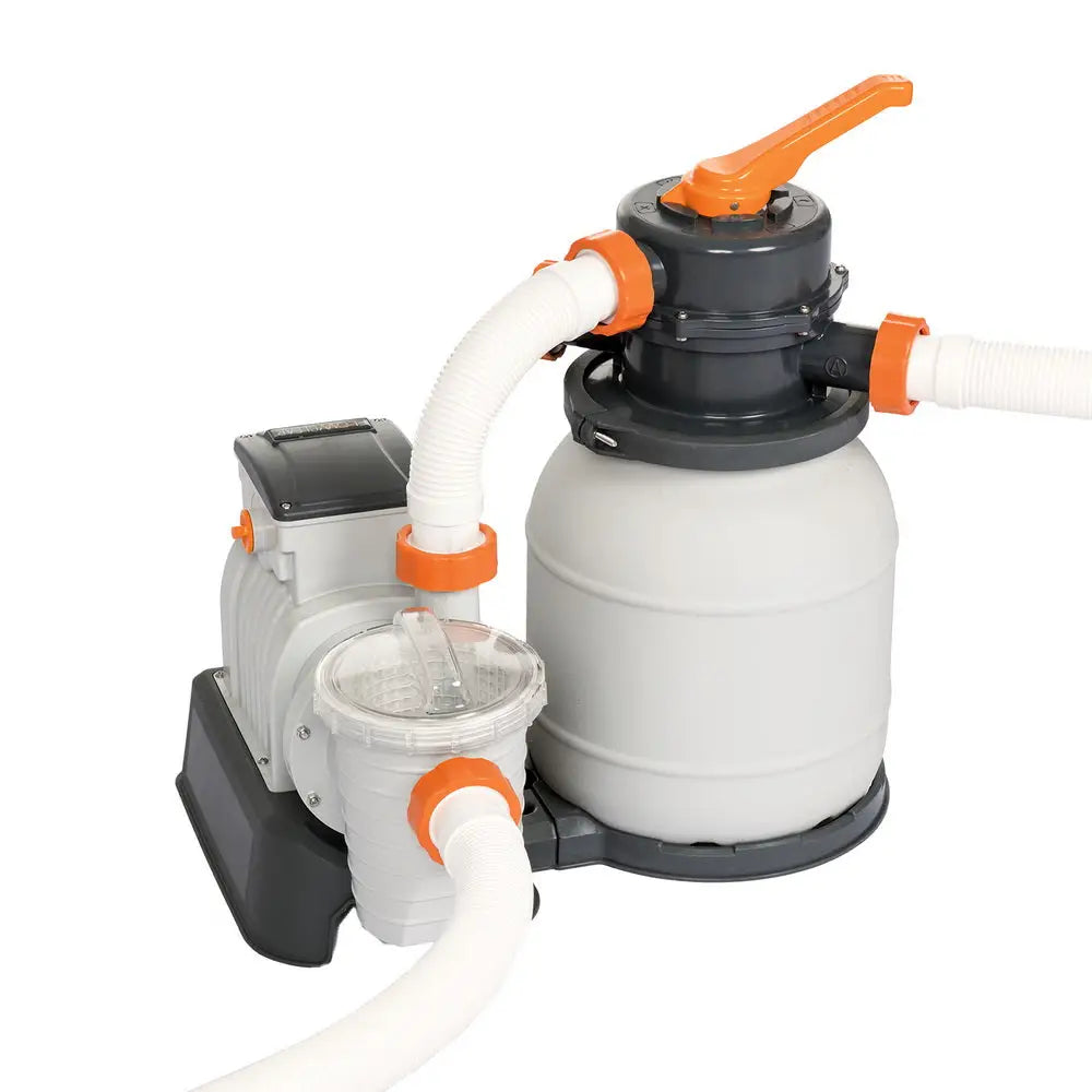 Bestway Pool Pump Sand Filter 1500GPH 5678L/H Pools Flowclear™ Filters - Home & Garden > Pool & Accessories >
