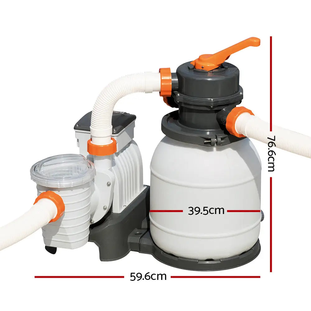 Bestway Pool Pump Sand Filter 1500GPH 5678L/H Pools Flowclear™ Filters - Home & Garden > Pool & Accessories >