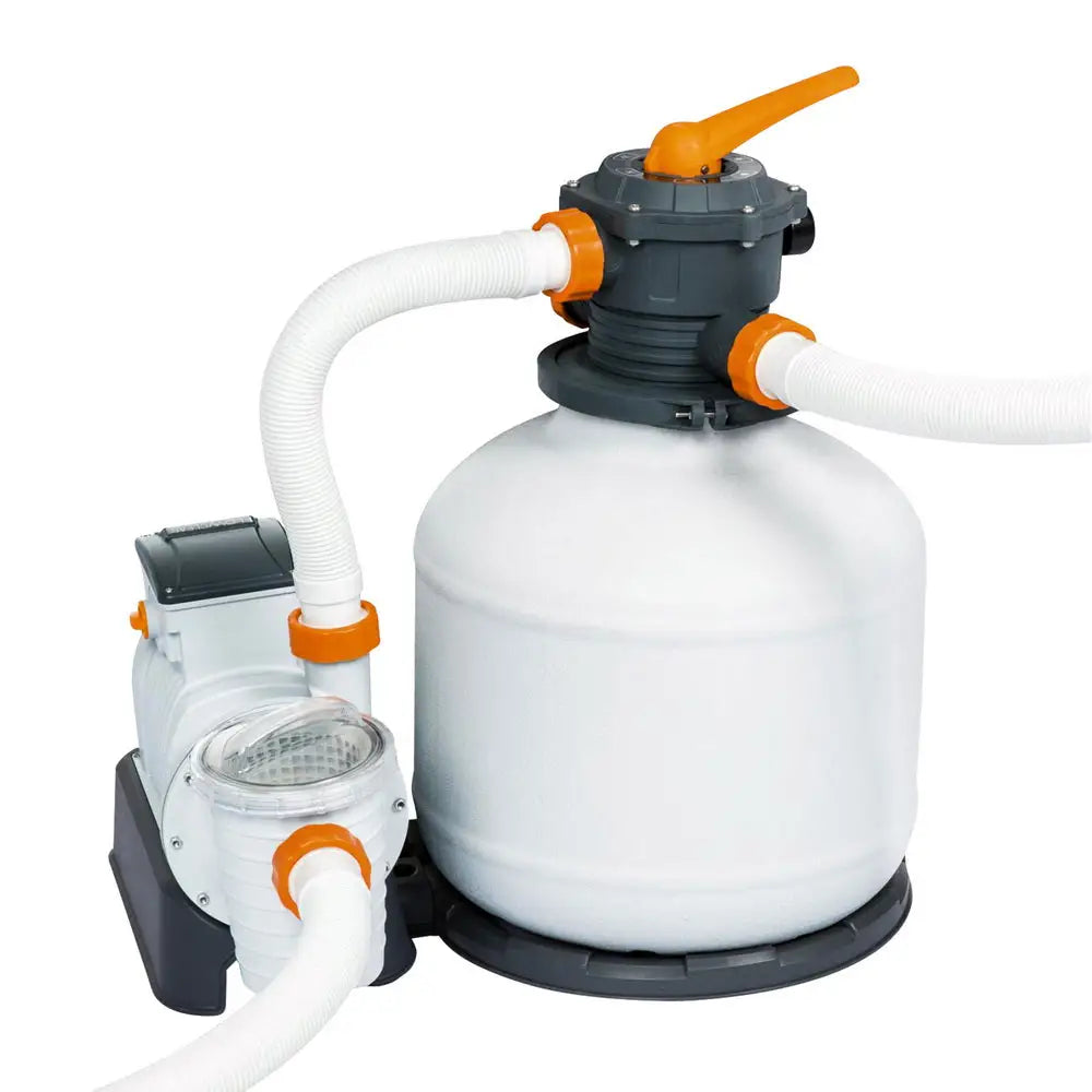 Bestway Pool Pump Sand Filter 3000GPH 11355L/H Pools Flowclear™ Filters - Home & Garden > Pool & Accessories >