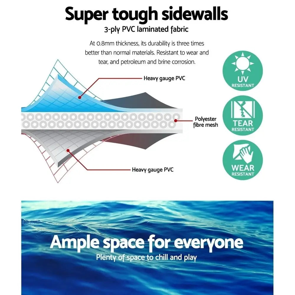 Bestway Swimming Pool 305x76cm Above Ground Round Inflatable Pools 3800L - Home & Garden > Pool & Accessories >