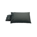 Bianca Pair of Heston Cotton Percale Standard Pillowcases Charcoal - Home & Garden > Bedding > Pillowcases