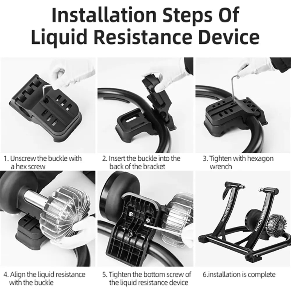 Bicycle Indoor Fluid Trainer - Foldable - Home & Garden > Pool & Accessories > Pool Toys & Inflatables