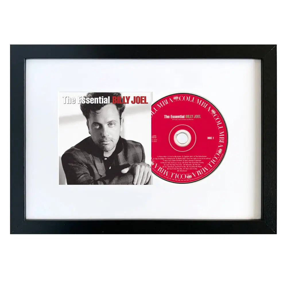 Billy Joel-The Essential Billy Joel CD Framed Album Art - Home & Garden > Wall Art