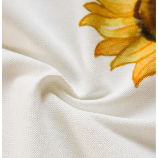 Black-white Elegant Green Botanical Table Runner with Tassels - 30x180cm - Furniture > Dining > Dining Set