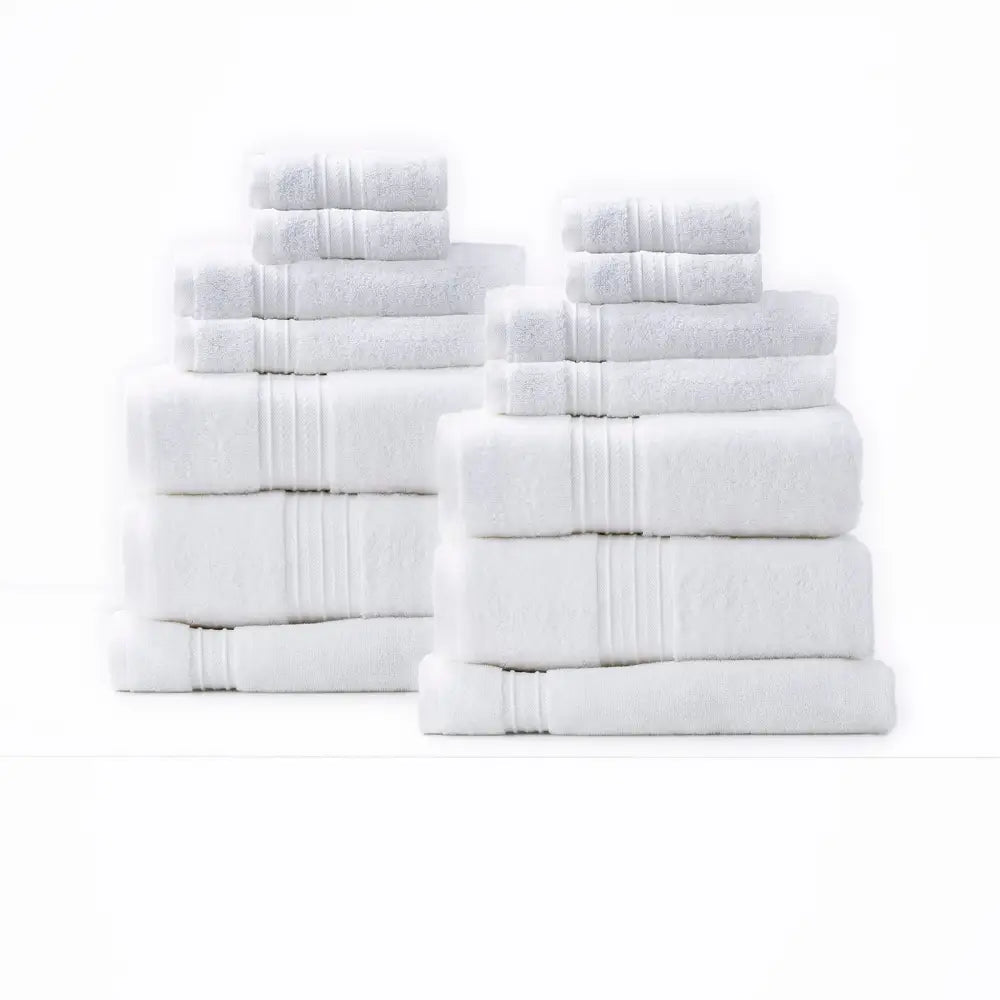 Brentwood 650 GSM Low Twist 14 Piece Bright Bath Sheet by Renee Taylor - Home & Garden > Bathroom Accessories > Bath
