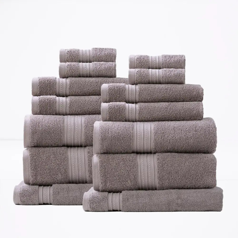Brentwood 650 GSM Low Twist 14 Piece Whisper Bath Sheet by Renee Taylor - Home & Garden > Bathroom Accessories > Bath