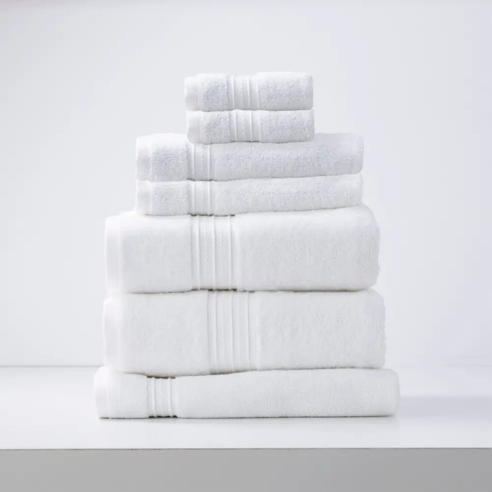 Brentwood 650 GSM Low Twist 7 Piece Bright Bath Sheet by Renee Taylor - Home & Garden > Bathroom Accessories > Bath
