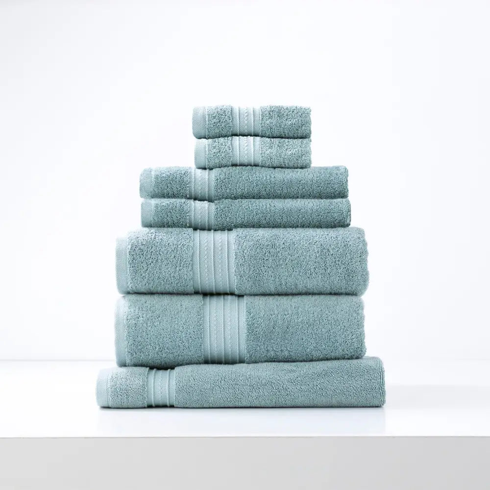Brentwood 650 GSM Low Twist 7 Piece Gray Mist Bath Sheet by Renee Taylor - Home & Garden > Bathroom Accessories > Bath