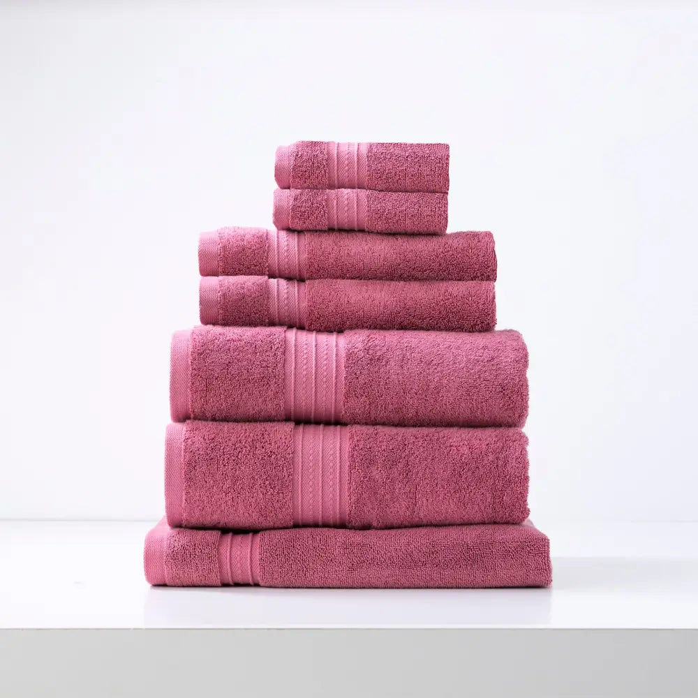 Brentwood 650 GSM Low Twist 7 Piece Rosebud Bath Sheet by Renee Taylor - Home & Garden > Bathroom Accessories > Bath