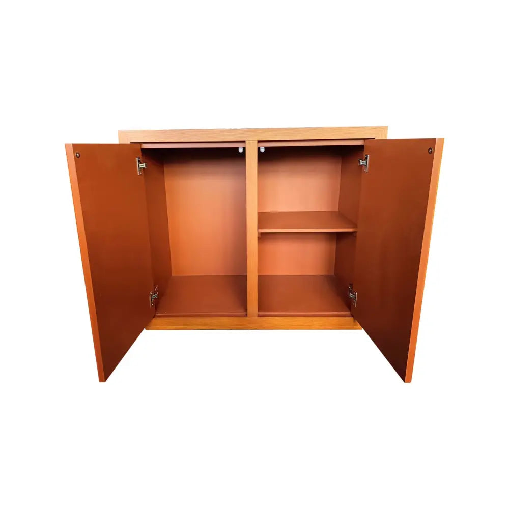 Buffet MDF Brown Colour Two Doors Sideboard Storage Cabinet - Furniture > Dining > Buffets & Sideboards