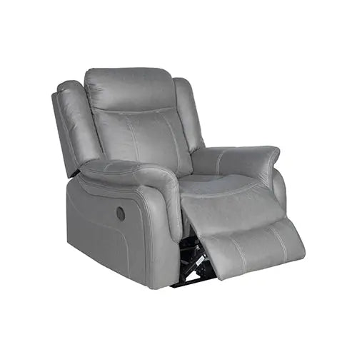 Carlton 1R Finest Fabric Recliner Sturdy Construction Metal Mechanism - Furniture > Sofas