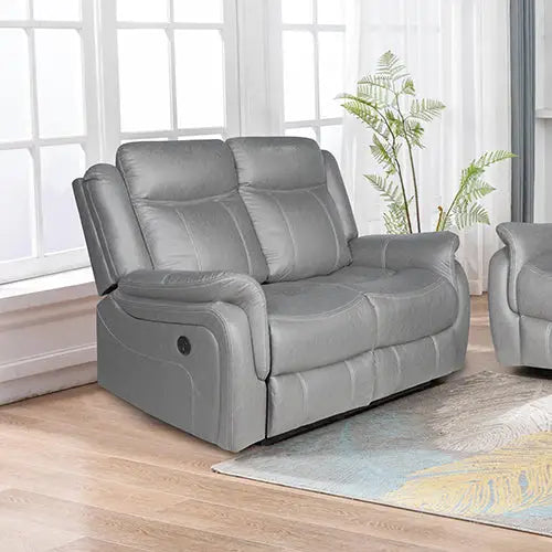 Carlton 2R Finest Fabric Recliner Sturdy Construction Metal Mechanism - Furniture > Sofas