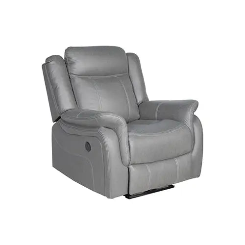 Carlton 3R + 1R + 1R Finest Fabric Recliner Sturdy Construction Metal Mechanism - Furniture > Sofas