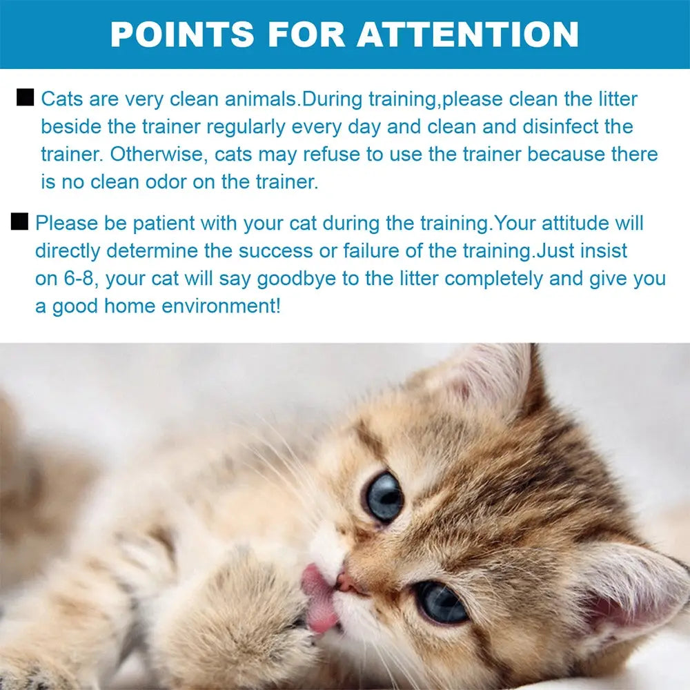 Cat Toilet Training System 3 Step Litter Kwitter Pet Training DVD Instruction - Pet Care > Cat Supplies > Cat Litter