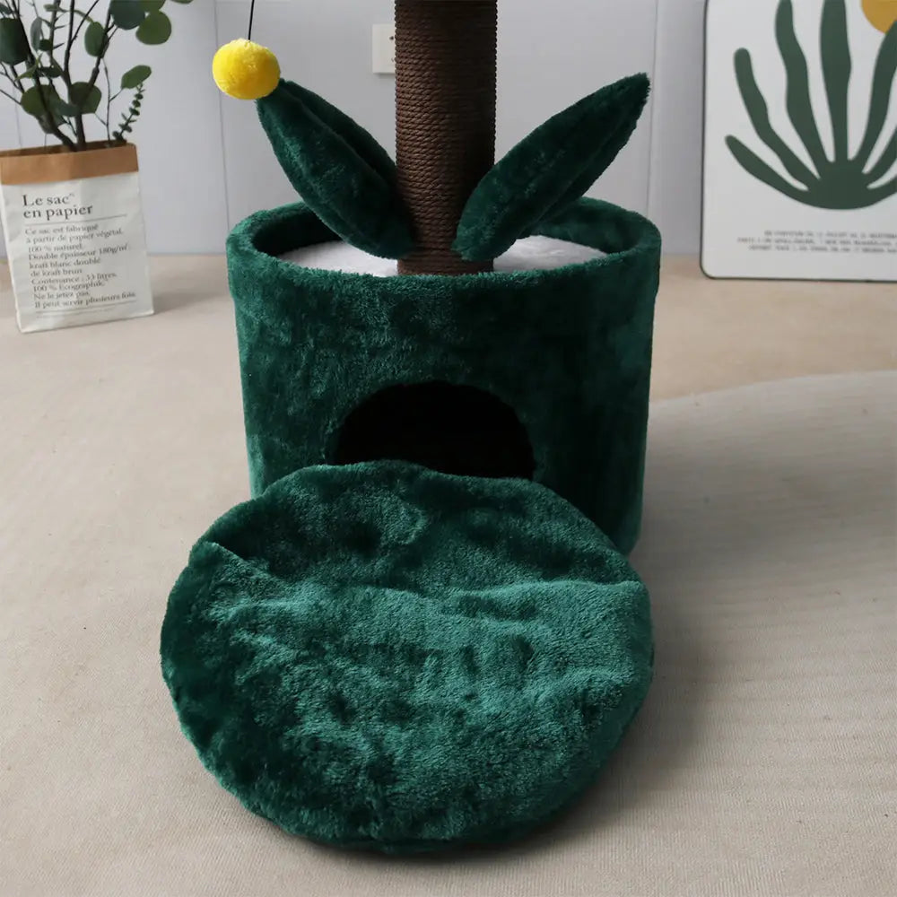 CATIO Bucket Cat House With Enchanted Flower Cat Tree - Pet Care > Toys > Cat Toys
