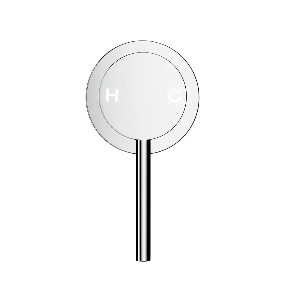 Cefito Basin Mixer Wall Tap Round Brass Faucet Shower Bathtub Chrome - Home & Garden > Bathroom Accessories > Shower