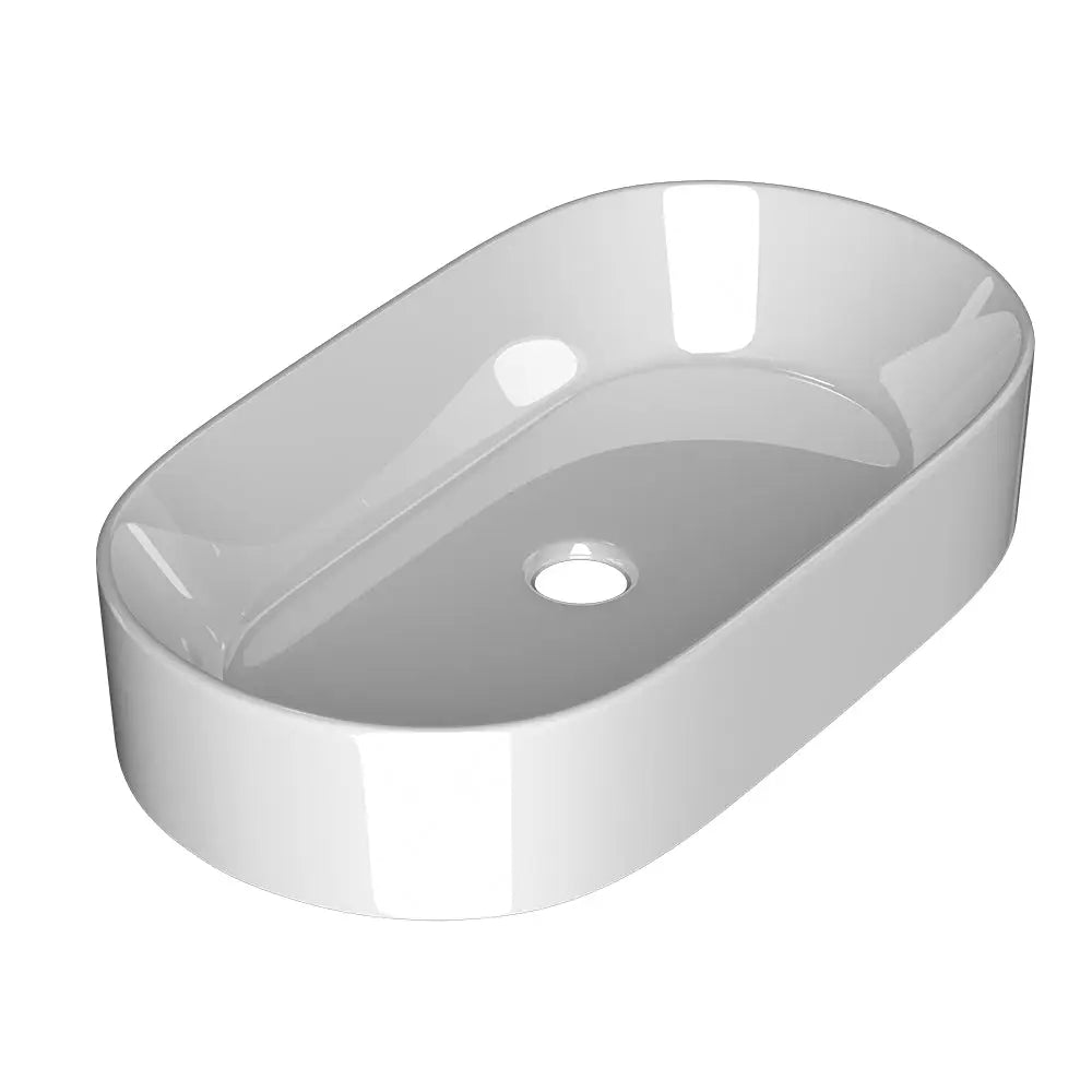 Cefito Bathroom Basin Ceramic Vanity Sink Hand Wash Bowl 52x31cm - Furniture > Bathroom > Sinks