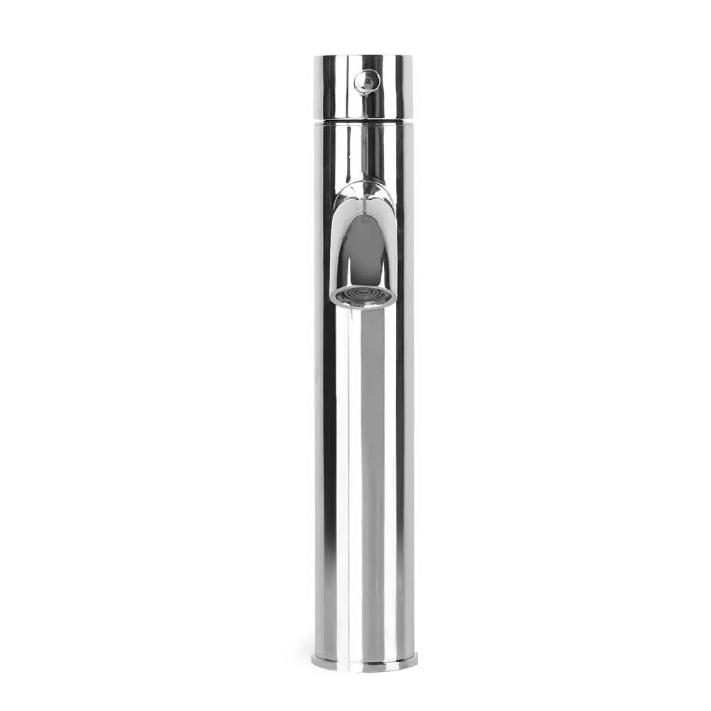 Cefito Bathroom Basin Mixer Tap Round Tall Faucet Vanity Laundry Chrome - Furniture > Bathroom > Tap & Sink Accessories