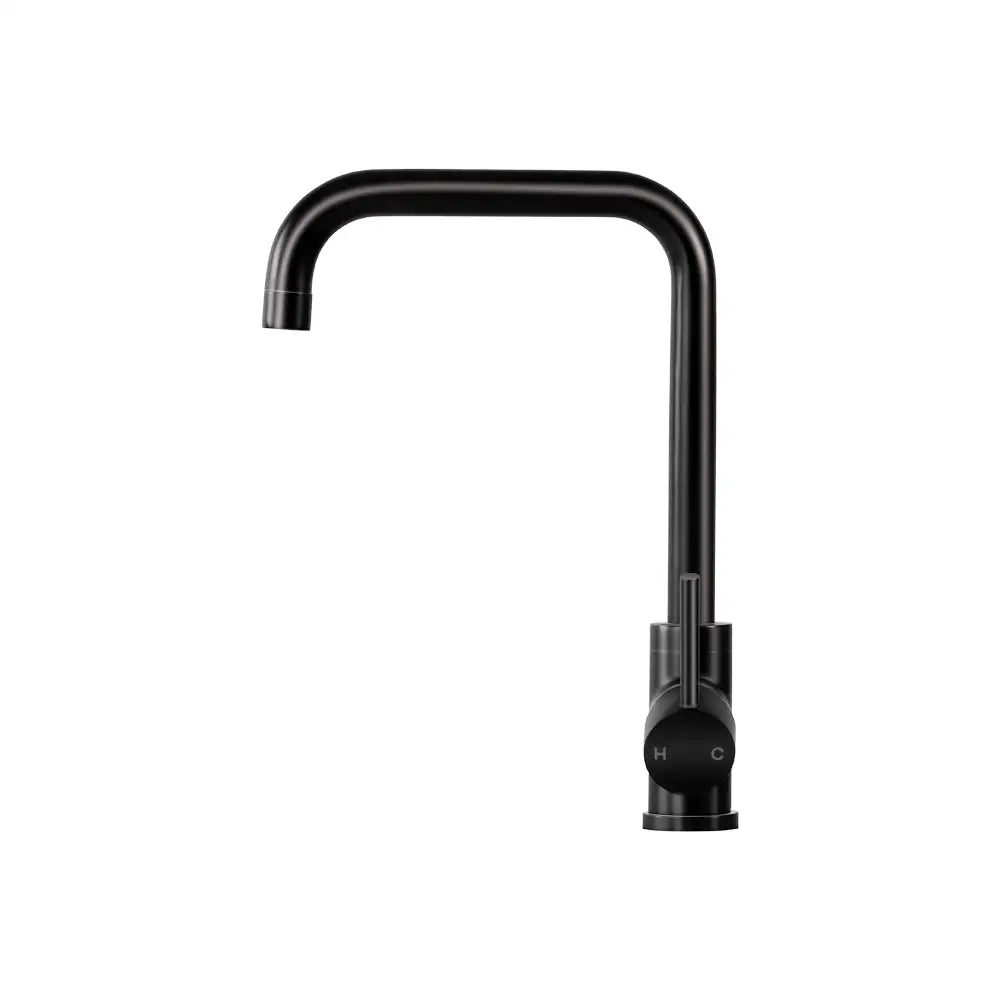Cefito Kitchen Mixer Tap Mixer Rectangle Sink Faucet Basin Laundry Black - Furniture > Bathroom > Tap & Sink Accessories