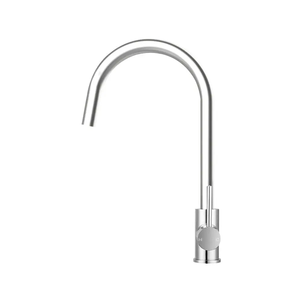 Cefito Kitchen Mixer Tap Mixer Round Sink Faucet Basin Laundry Chrome - Furniture > Bathroom > Tap & Sink Accessories