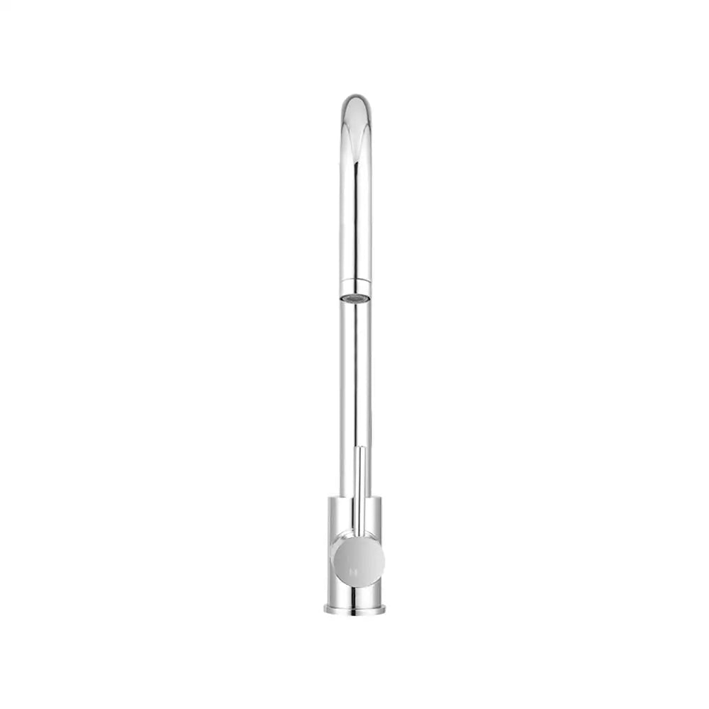 Cefito Kitchen Mixer Tap Mixer Round Sink Faucet Basin Laundry Chrome - Furniture > Bathroom > Tap & Sink Accessories
